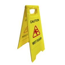 Nonslip 'A'Frame Caution Warning Sign (Yellow)