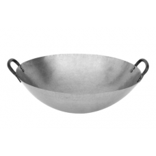 2 PLY Cast Iron Wok 400mm