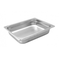 1/2 Size Pan 327X265X20mm - S/Steel 